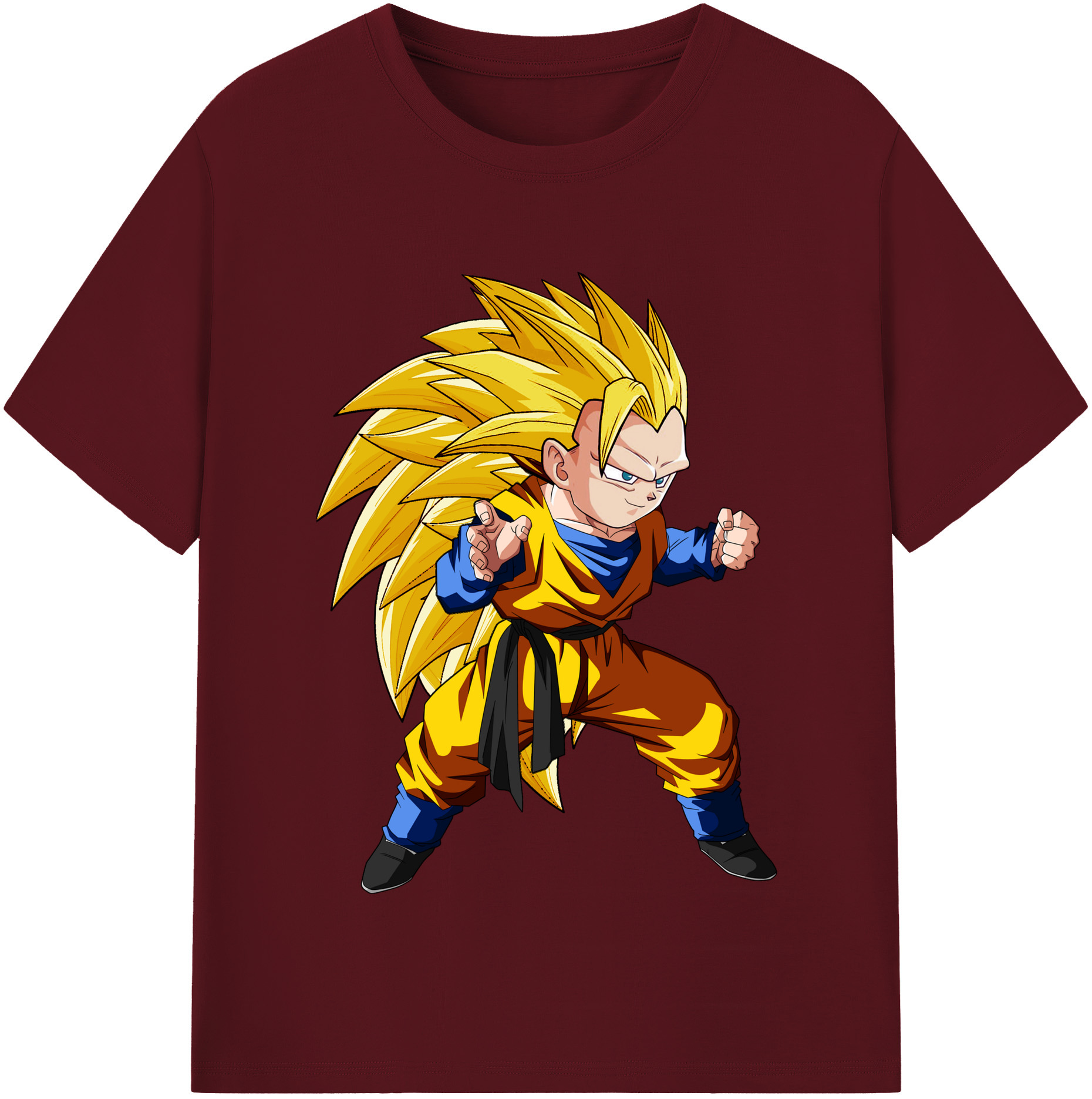 （画像用） ドラゴンボール ベジータ四世（Bejīta Yonsei）DRAGON BALL Vegeta IV 綿100％半袖Tシャツ（フロントプリント）
